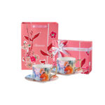 Set of 2 Fine Bone-China Tea Cup & Saucer Set 250 ml – Secret Coral Land - Image 7