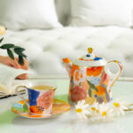 Fine Porcelain Tea Set 9 pcs – The Taste of Summer - Image 2
