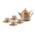 Fine Porcelain Tea Set  Coffee Set 9 pcs – Mediterranean Fantasy