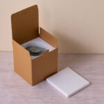 Butter Crock, Ceramic Butter Dish with Lid, 6.7 oz French Butter Keeper, Reactive Glaze – Light Blue - Image 8