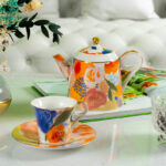 Fine Porcelain Tea Set 9 pcs – The Taste of Summer - Image 3