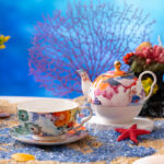 550 ml Bone China Teapot & 10 oz Cup Tea for One Gift Set-Secret coral land - Image 3