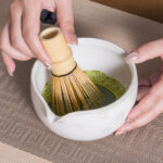 Matcha Whisk Set 6Pcs – Complete Ceramic Matcha Making & Gift Set for Tea Ceremony (Ivory) - Image 4