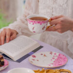 24K Gold Embossed Collectible Teapot Gift Set - Dancing butterfly - Image 7