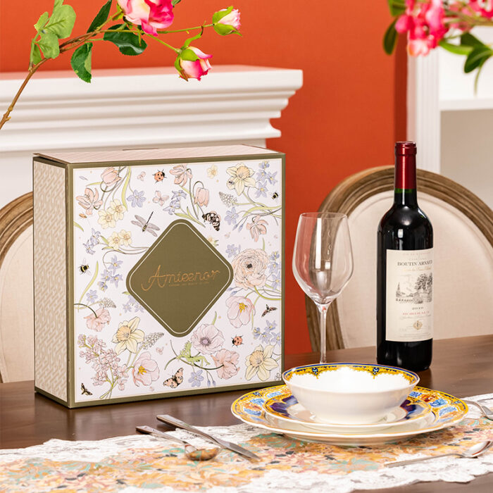 Fine Bone-China 6-Piece Dinner Set – Sevilla - Image 6