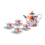 Fine Porcelain Tea Set 9 pcs – Secret Coral Land