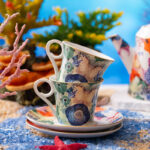 Fine Porcelain Tea Set 9 pcs – Secret Coral Land - Image 7