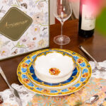 Fine Bone-China 6-Piece Dinner Set – Sevilla - Image 7