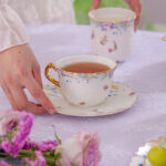 24K Gold Embossed Collectible Teapot Gift Set - Colorful world - Image 7